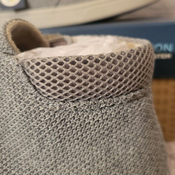 Baretraps Mens Gray Arch Support Cushioned Luca Round Toe Lace-up Athletic Sneak - Picture 5 of 7